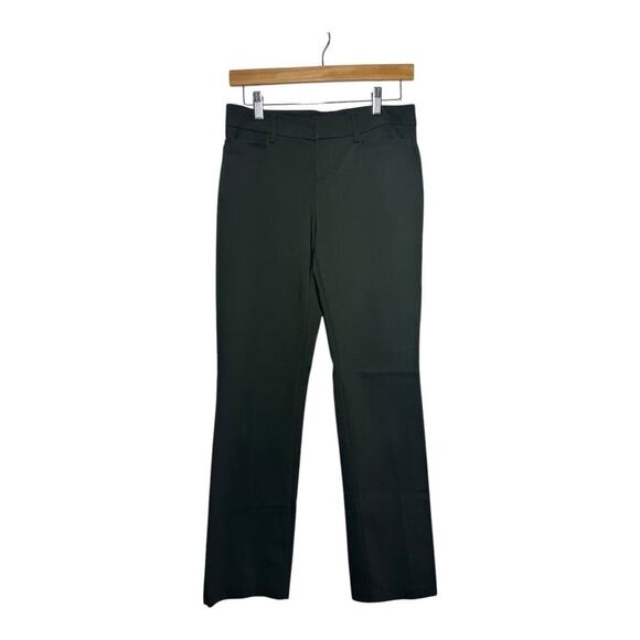 Liverpool Pant Women 2/26 Peat Green Trouser Flat Front Boot Cut Style #XM5069EA - Picture 1 of 8
